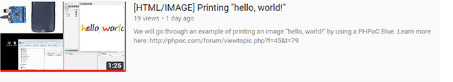 [HTML/IMAGE] Printing "hello, world!"
