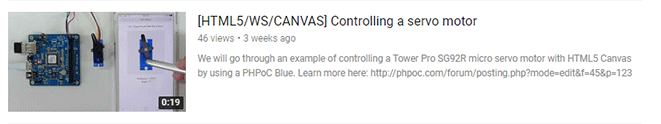 [HTML5/WS/CANVAS] Controlling a servo motor